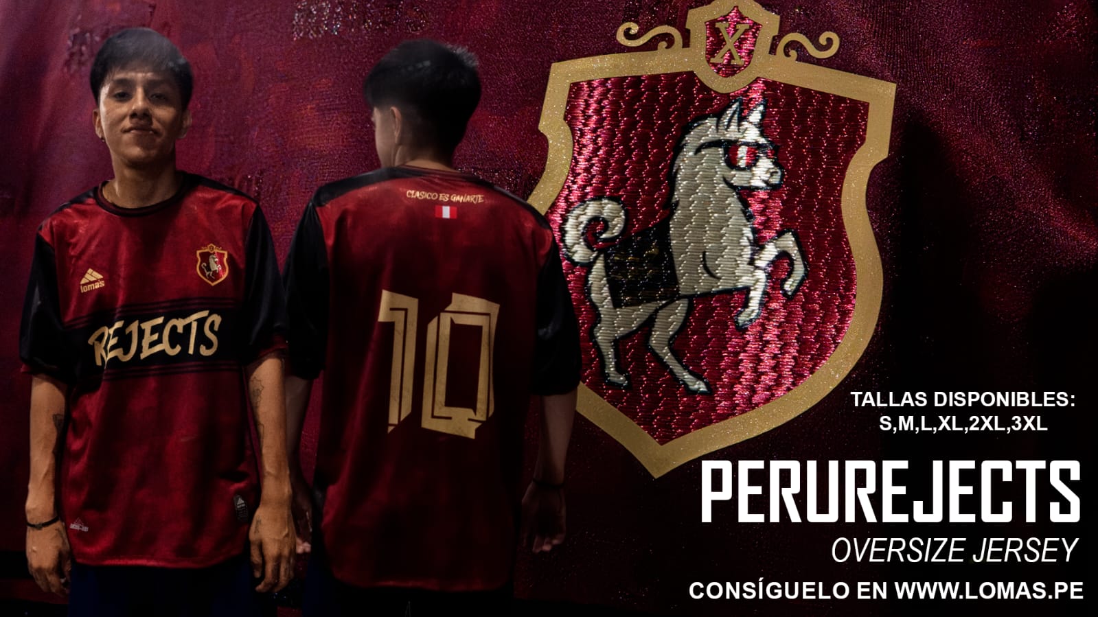 Lomas x Peru Rejects: lanzamiento del polo oficial