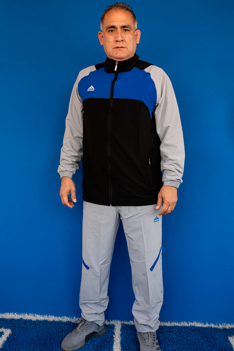 Buzo Deportivo Urban Athlete Plata - Varón