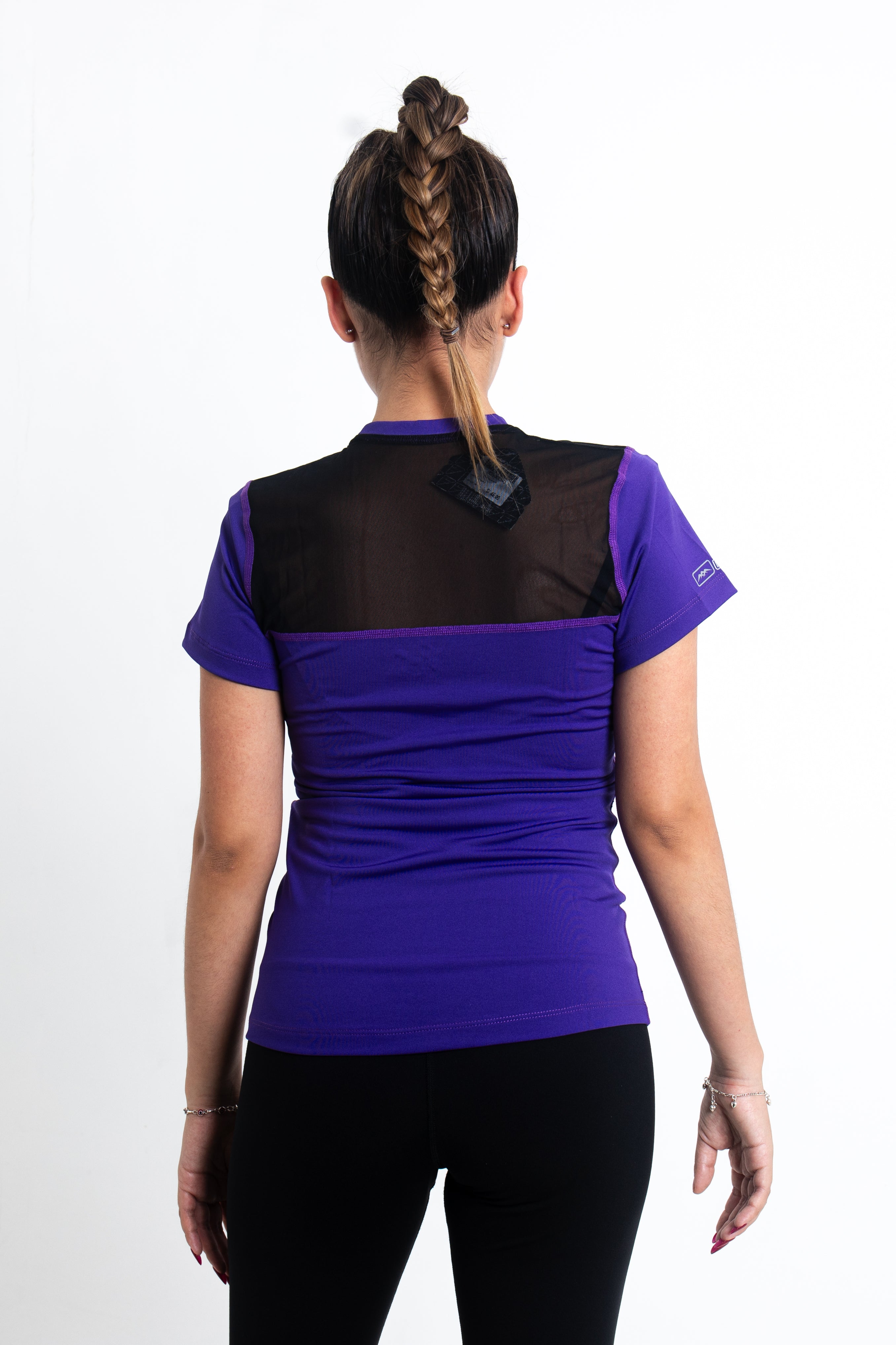 Polo Scuba Fit Morado - Dama