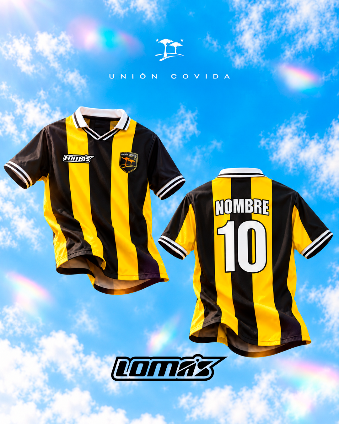 PREVENTA OFICIAL: CAMISETA ALTERNA LOMAS x UNIÓN COVIDA