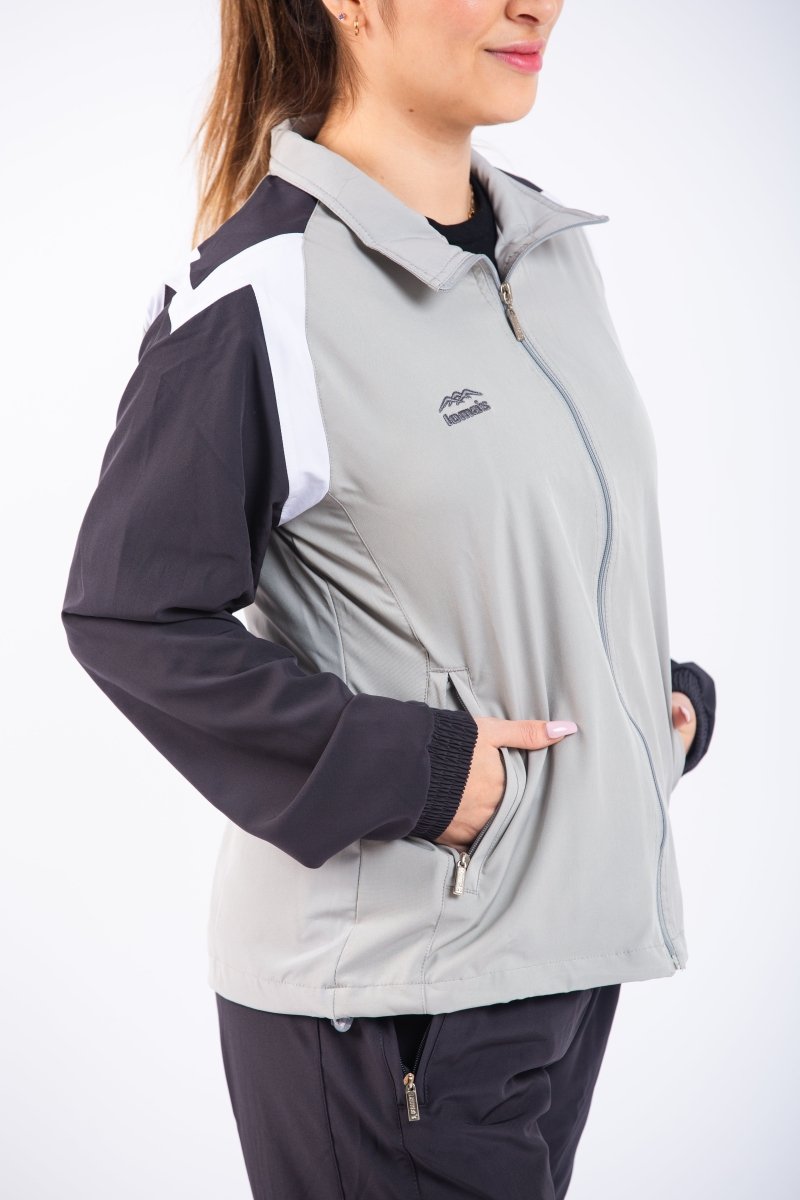 Buzo deportivo lomas Lovely Plomo - Damas - Lomas Sport