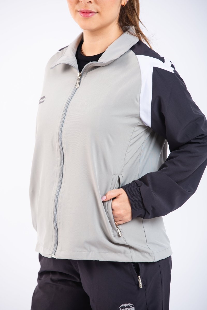 Buzo deportivo lomas Lovely Plomo - Damas - Lomas Sport