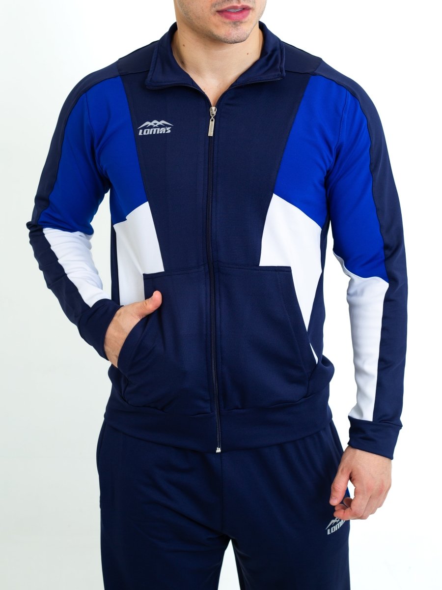 Buzo deportivo lomas TECH Blue - Varon - Lomas Sport