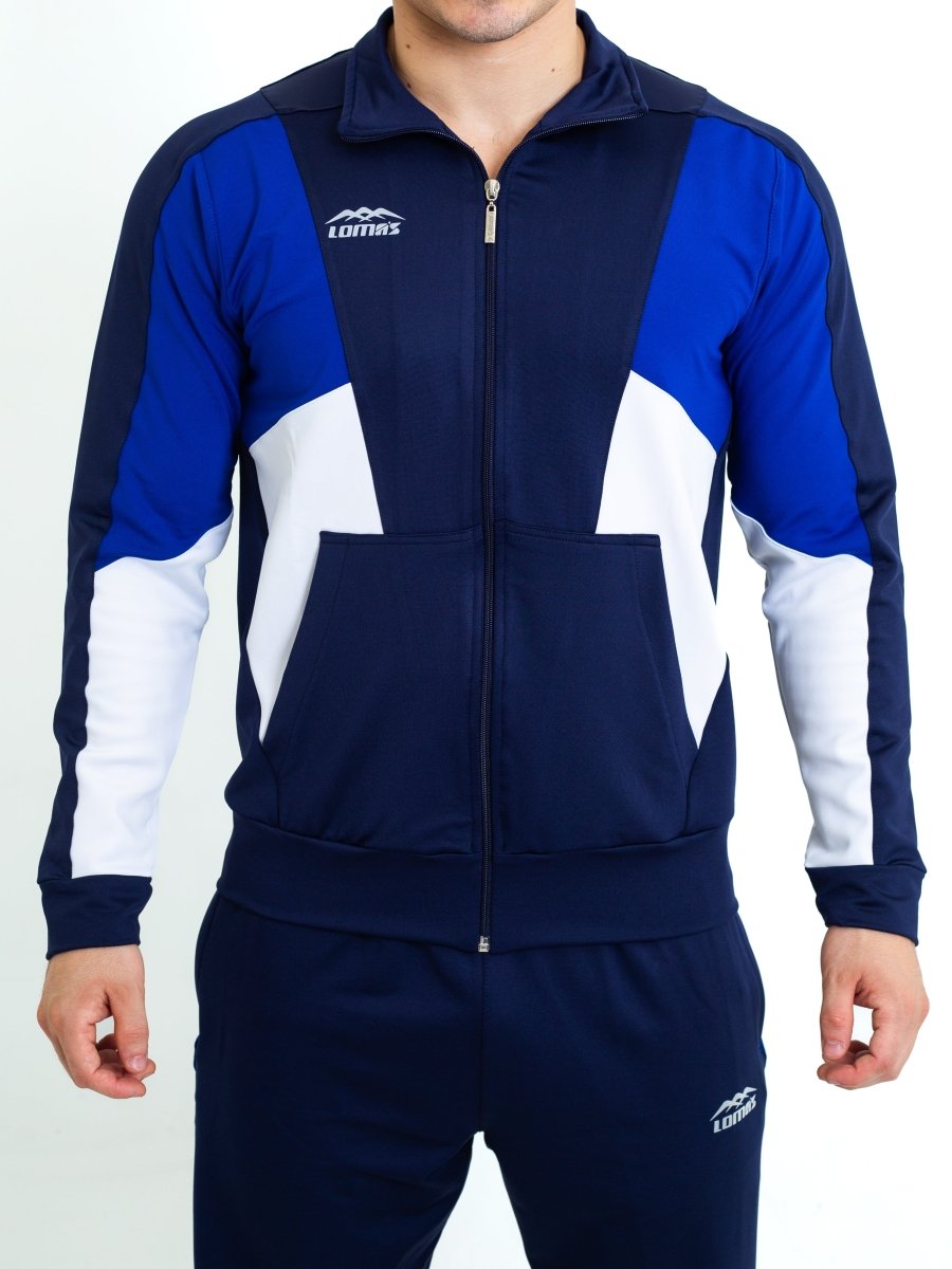 Buzo deportivo lomas TECH Blue - Varon - Lomas Sport
