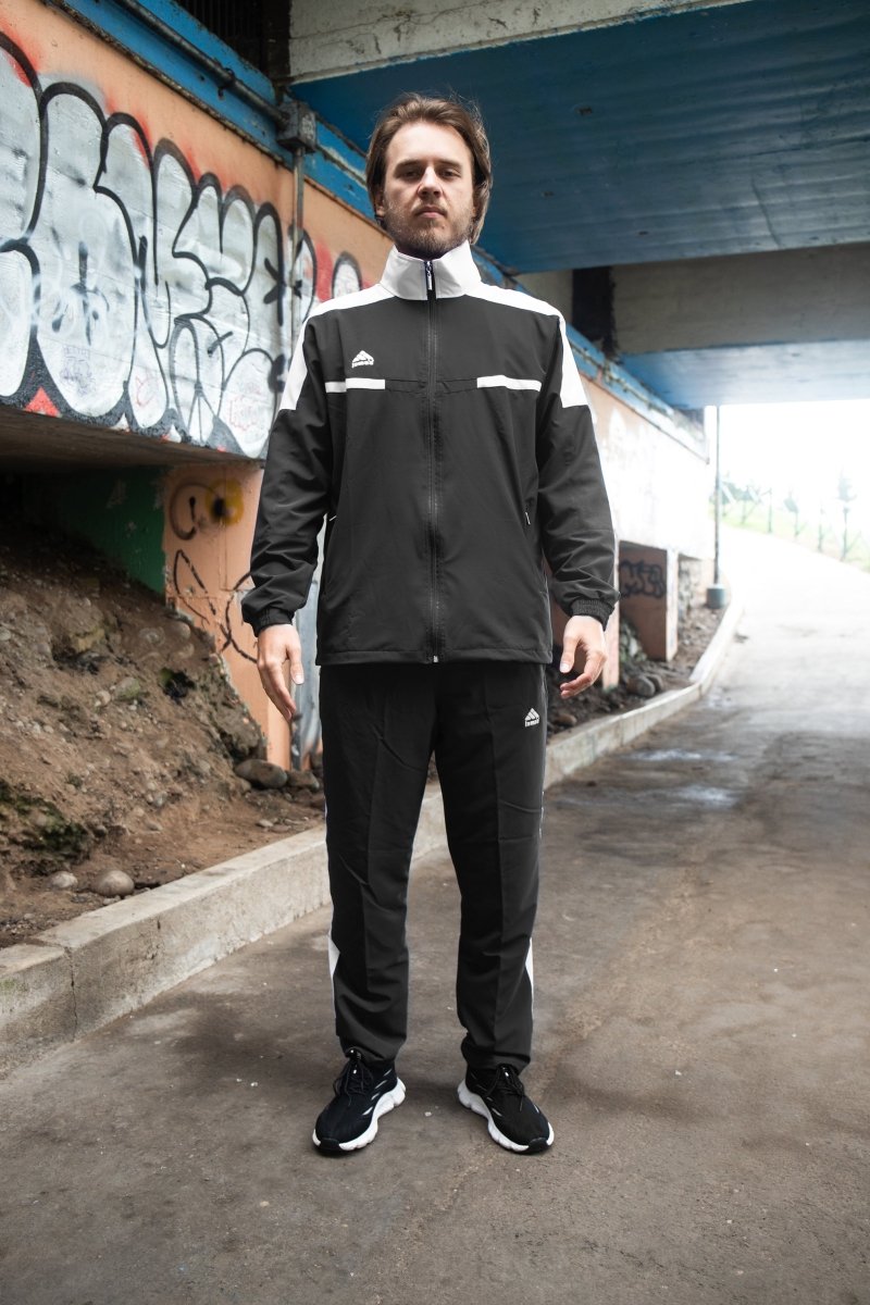 Buzo deportivo Pulse Aero Motion Plomo oscuro c/ plomo claro - Varón - Lomas Sport