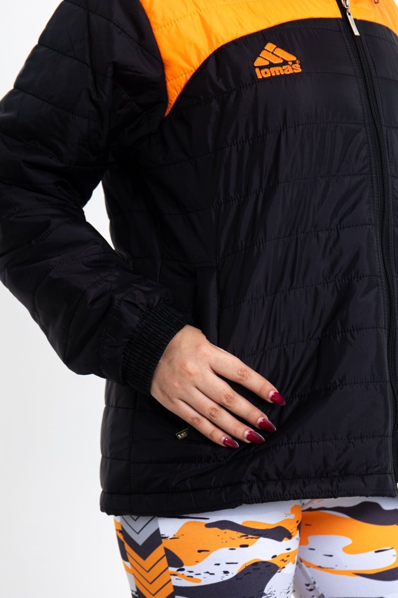 Casaca Acolchada Everest Puffer Negro - Dama - Lomas Sport