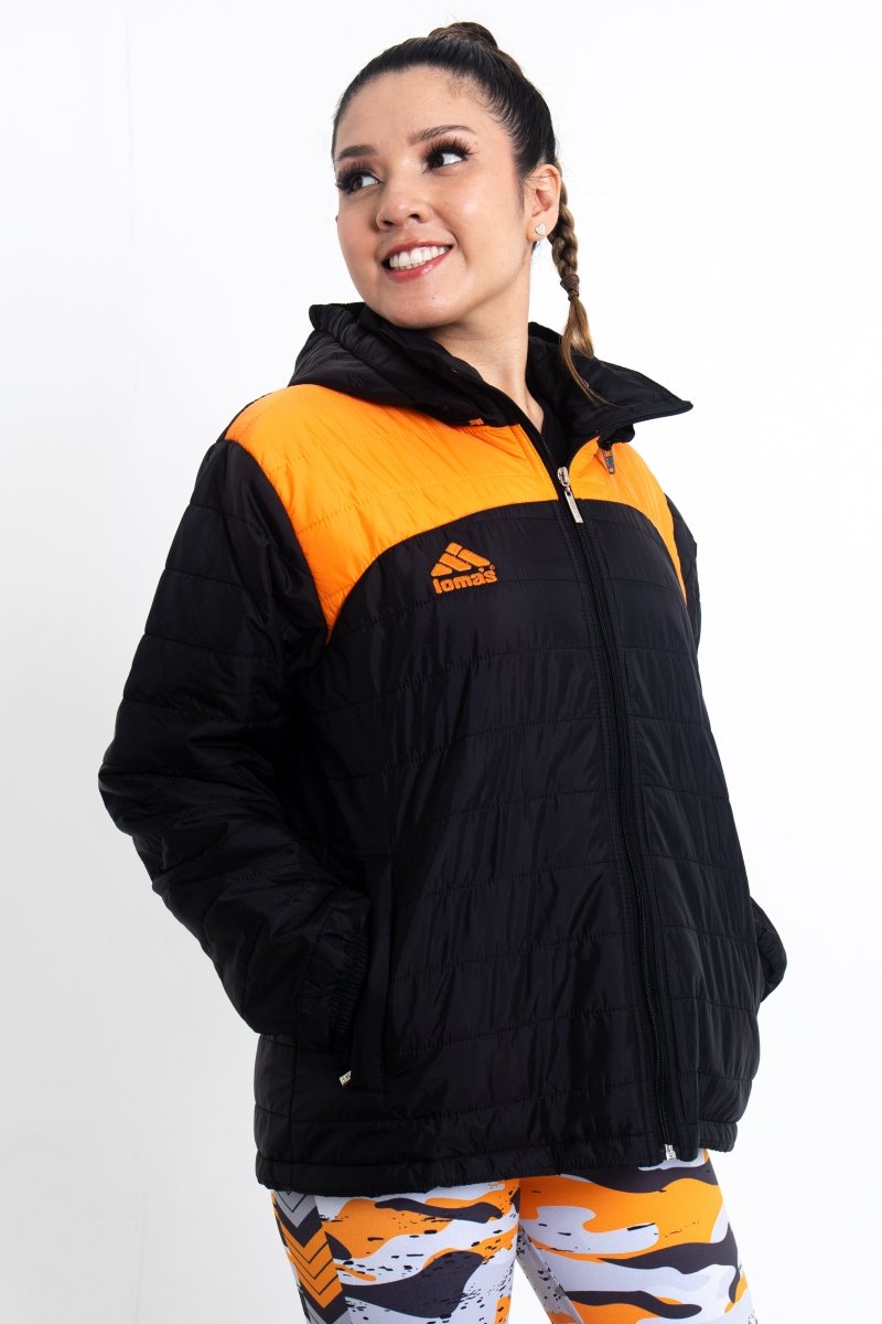 Casaca Acolchada Everest Puffer Negro - Dama - Lomas Sport