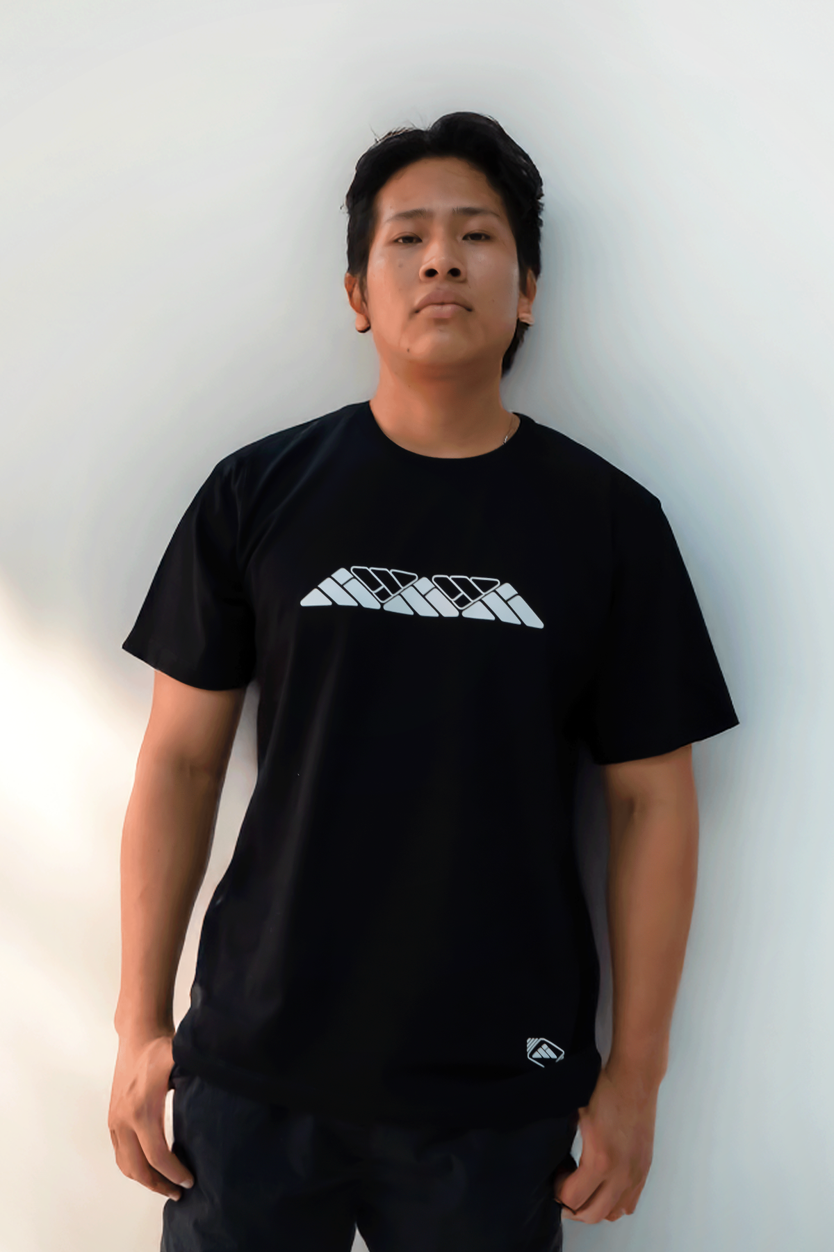 Polo Algodón Lomas Boxy Oversize color negro - Varón