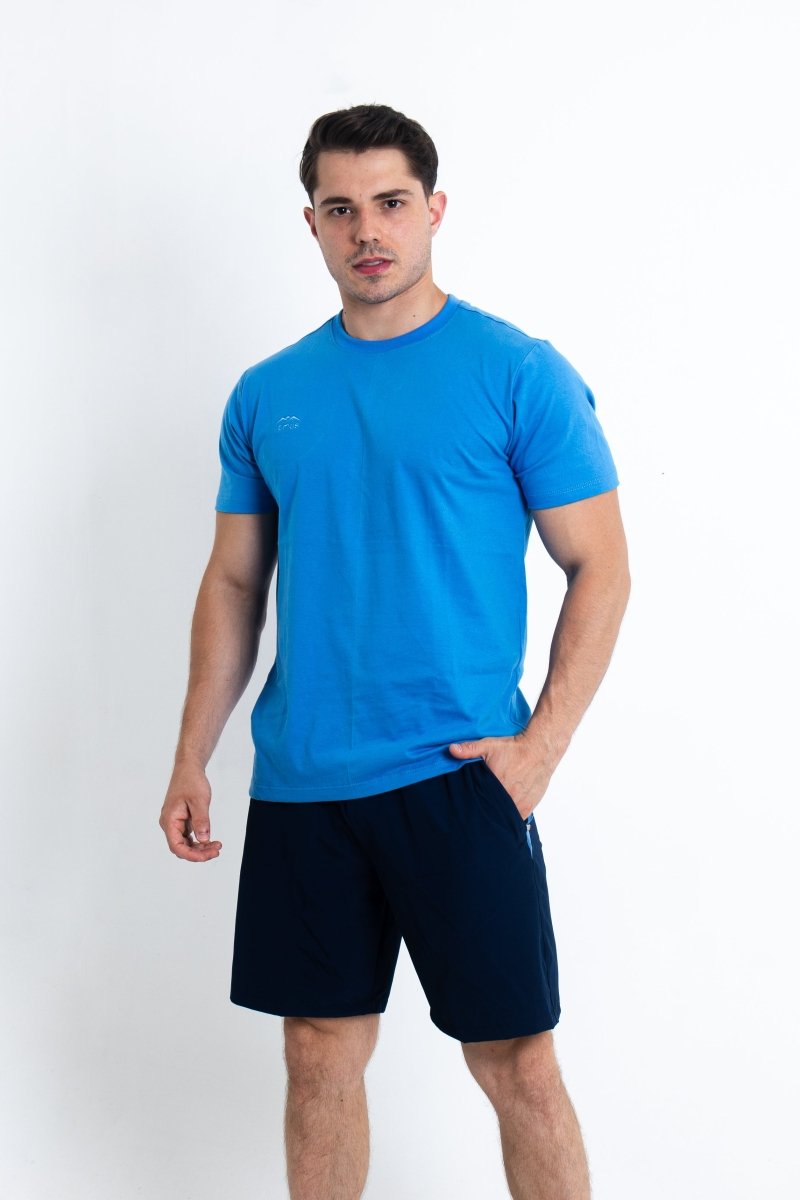 Polo Lomas Cuello redondo Celeste Cristal - Varón - Lomas Sport