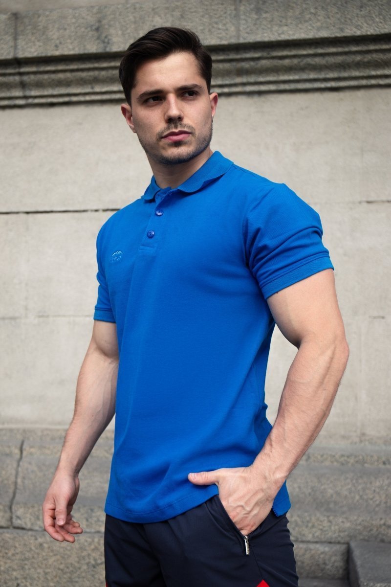 Polos de Algodón Basic Lomas Azul Pastel - Varón - Lomas Sport