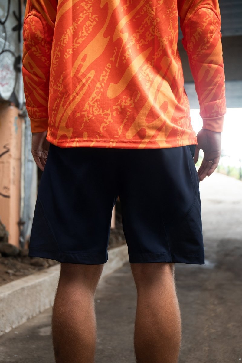 Short Lomas Active Flex Azul noche c/ Naranja - Lomas Sport