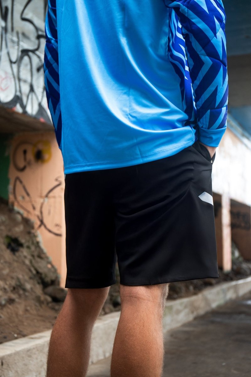 Short Lomas Active Flex Negro c/ Plata - Lomas Sport