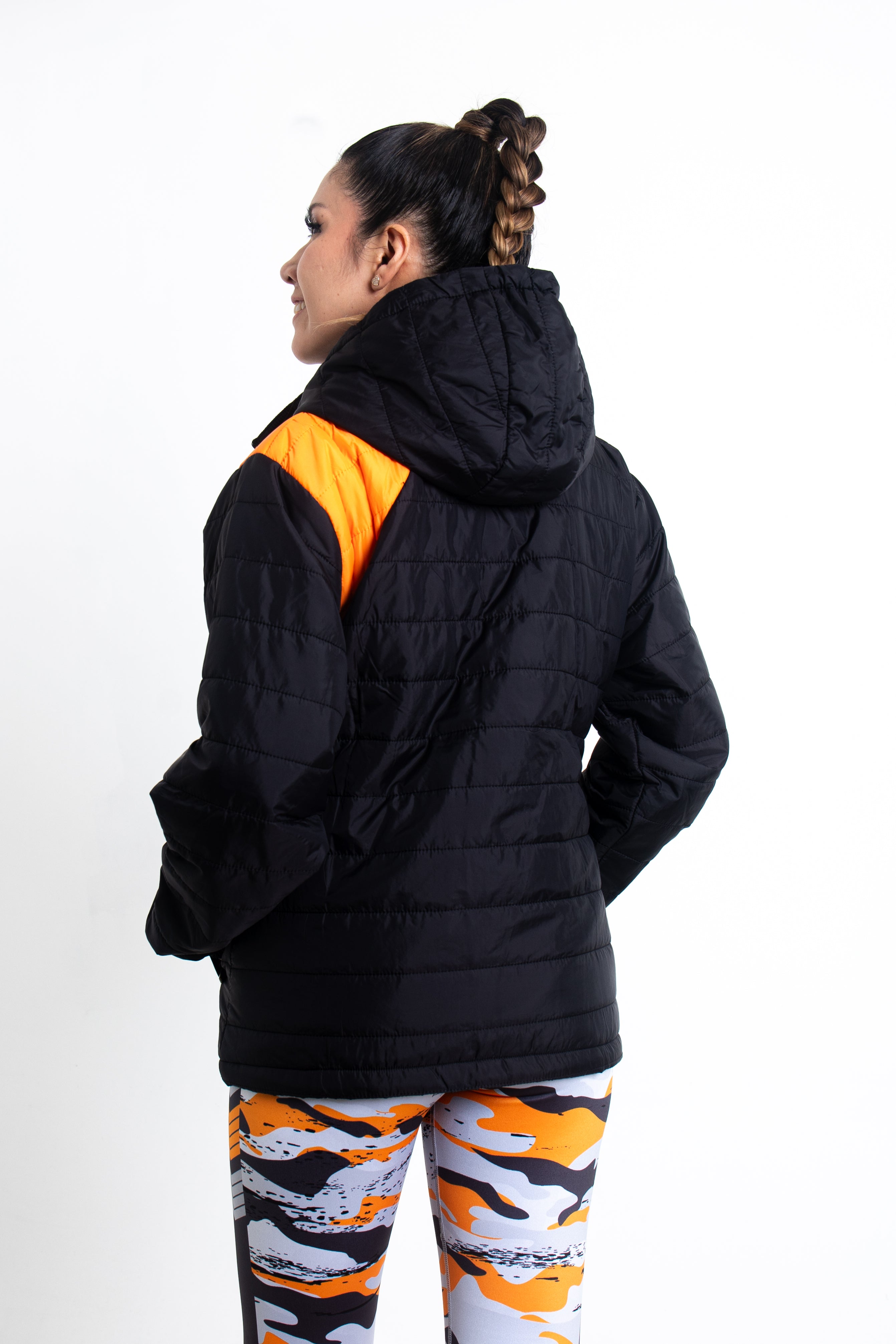 Casaca Acolchada Everest Puffer Negro - Dama