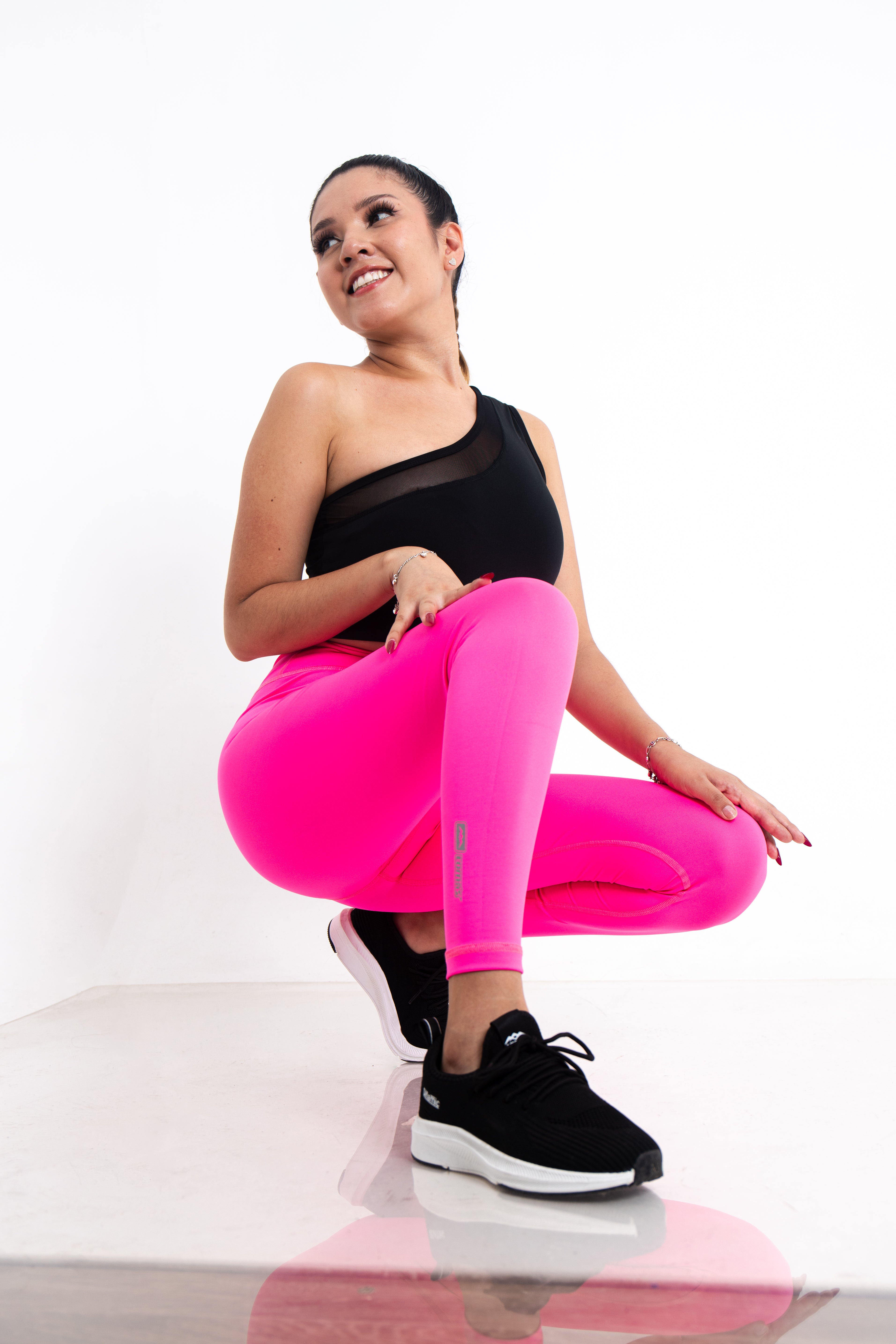 Leggin Basic Fucsia - Dama