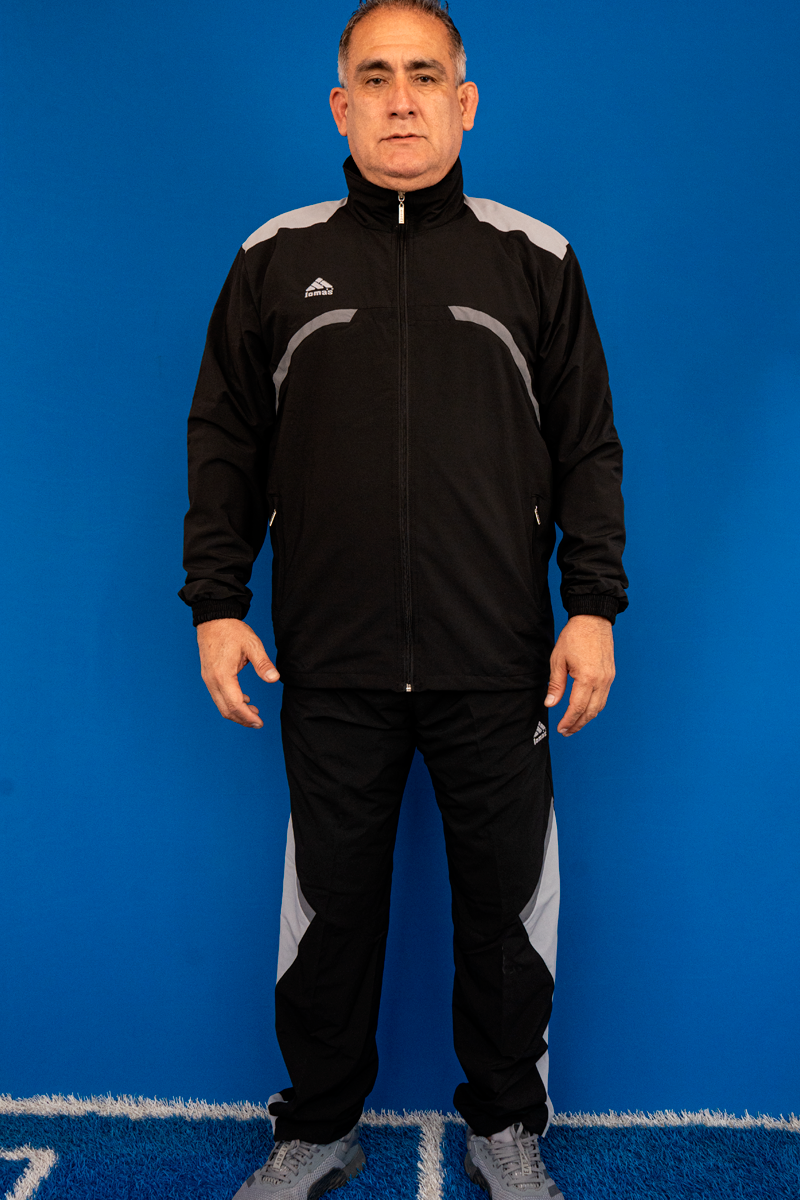 Buzo Deportivo Trail Runner Negro - Varón