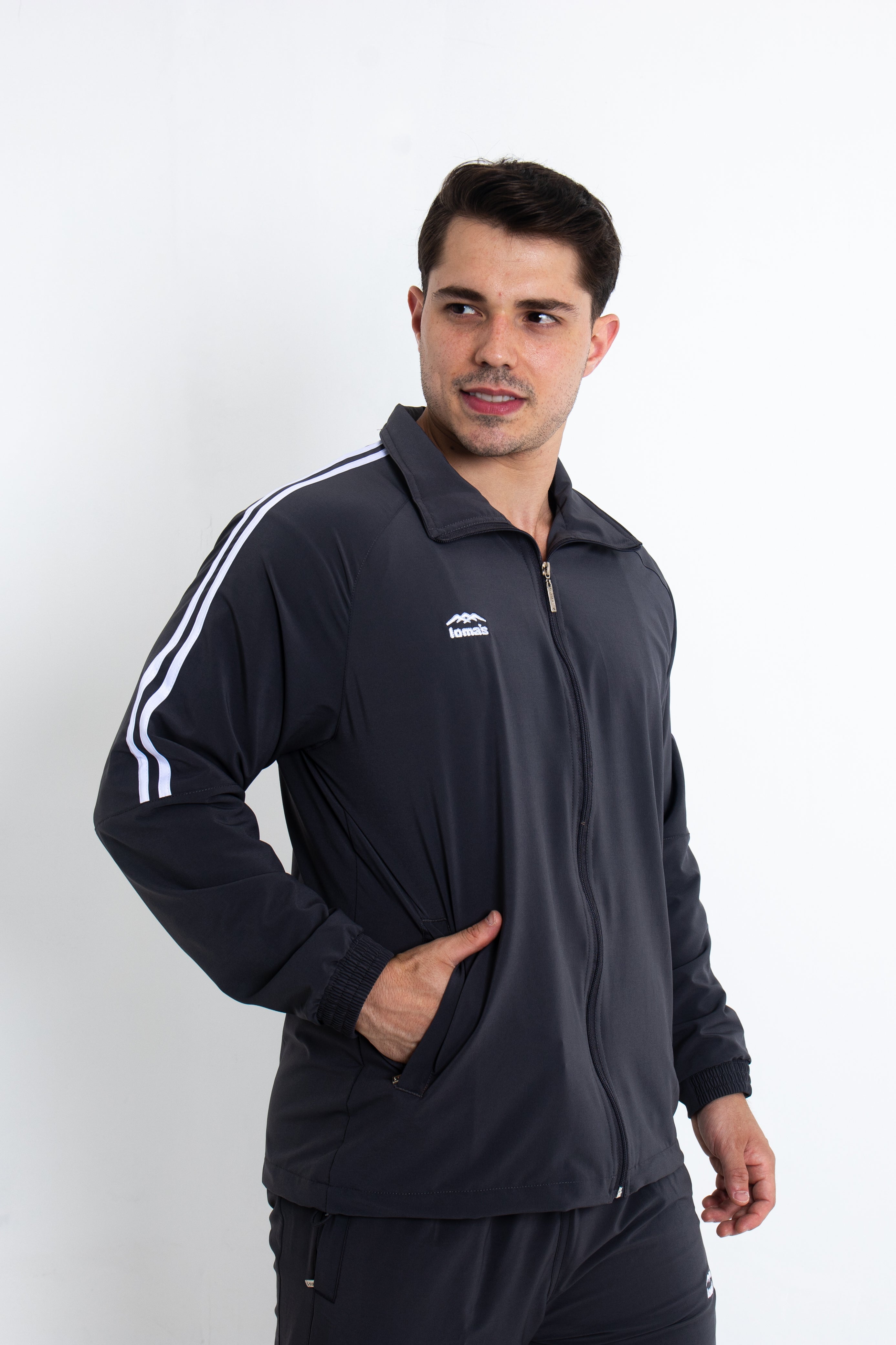 Buzo deportivo lomas Classic Plomo - Varón