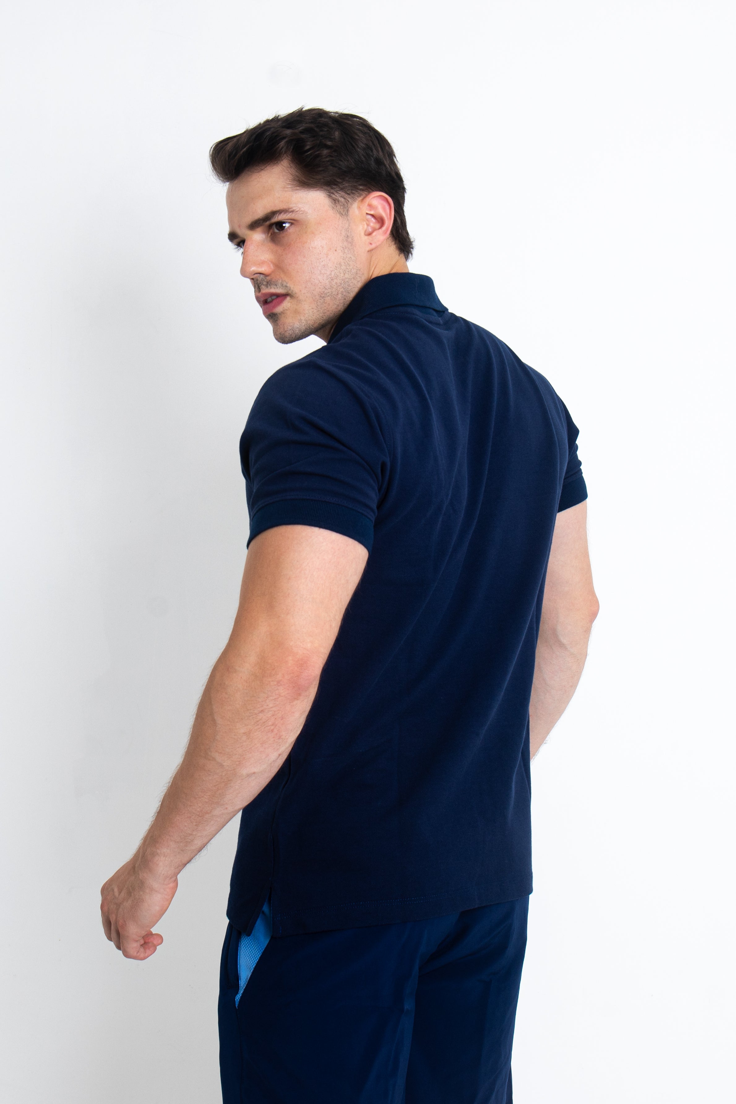 Polos de Algodón Basic Lomas Acero - Varón