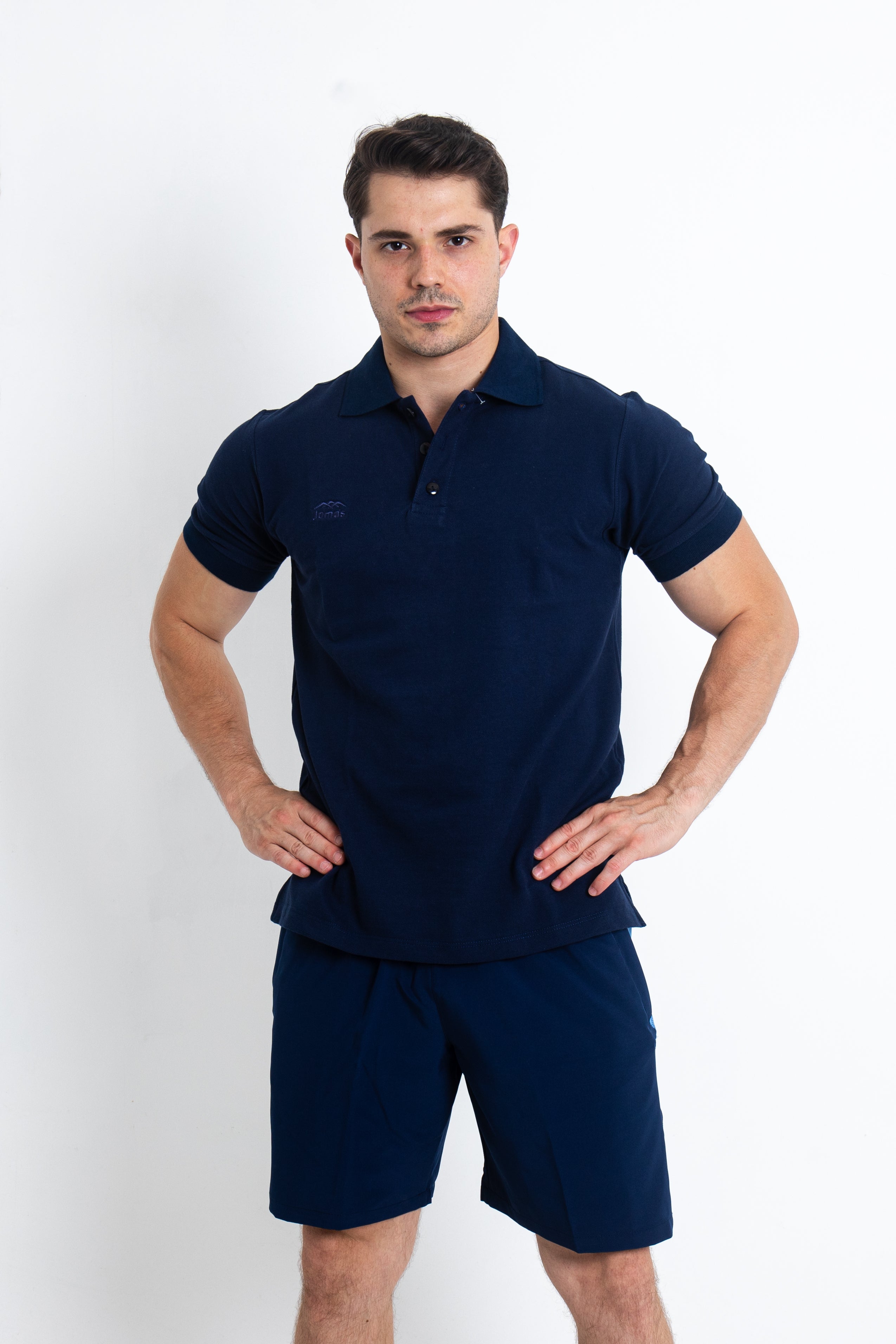 Polos de Algodón Basic Lomas Acero - Varón