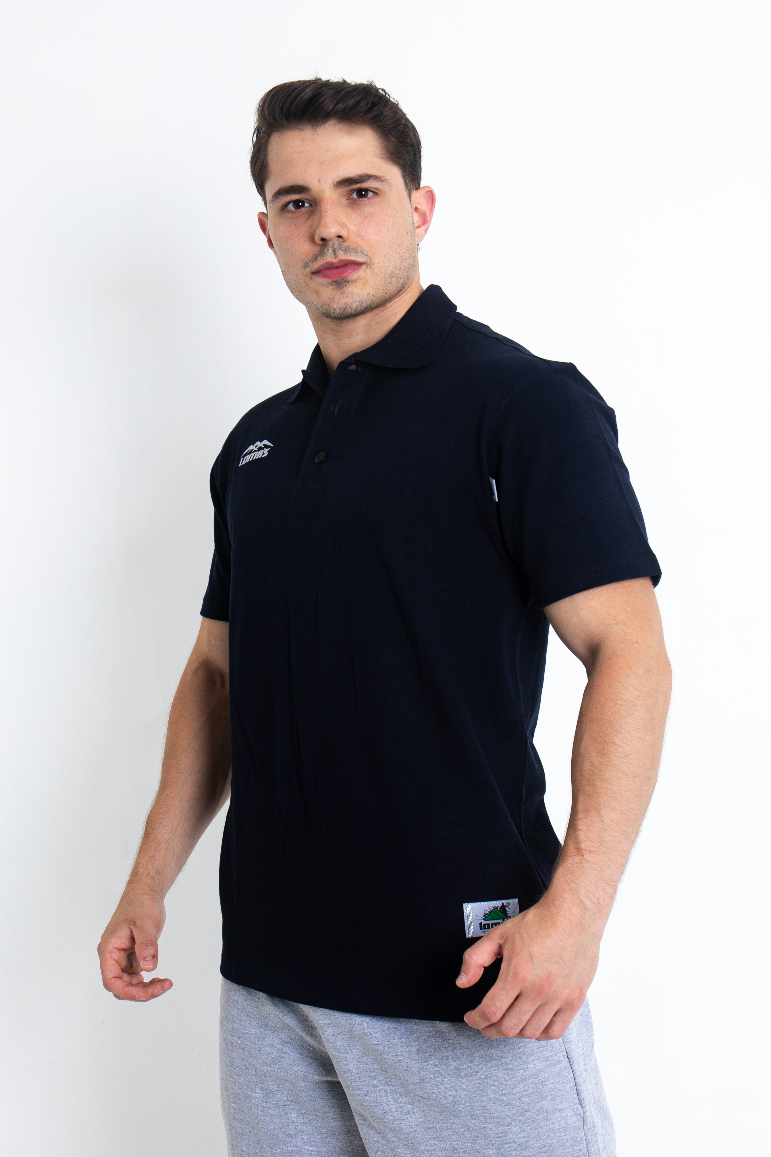 Polo camisero Lomas Smart Pique Azul Marino - Varón