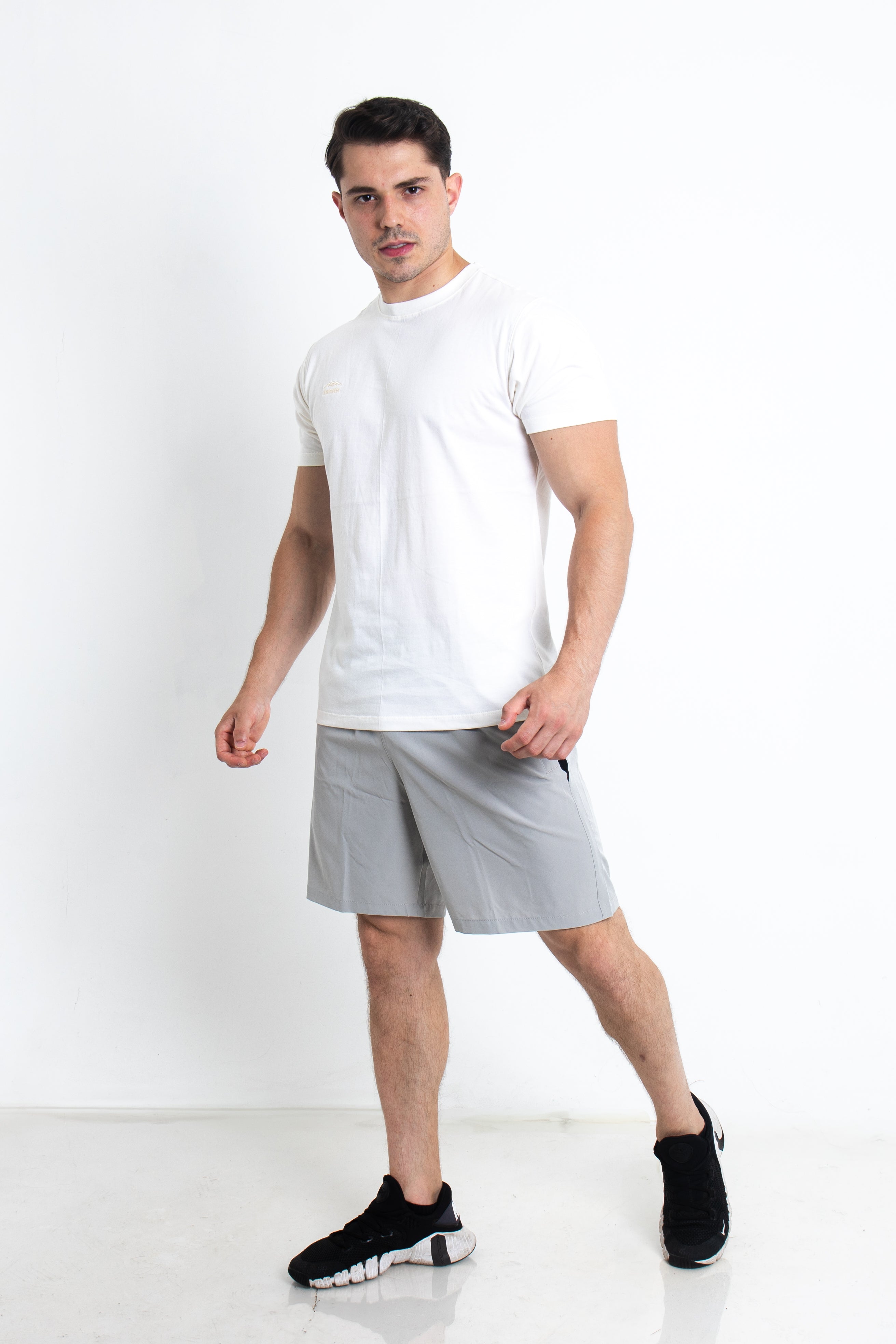 Polo Lomas Cuello redondo Crema  - Varón