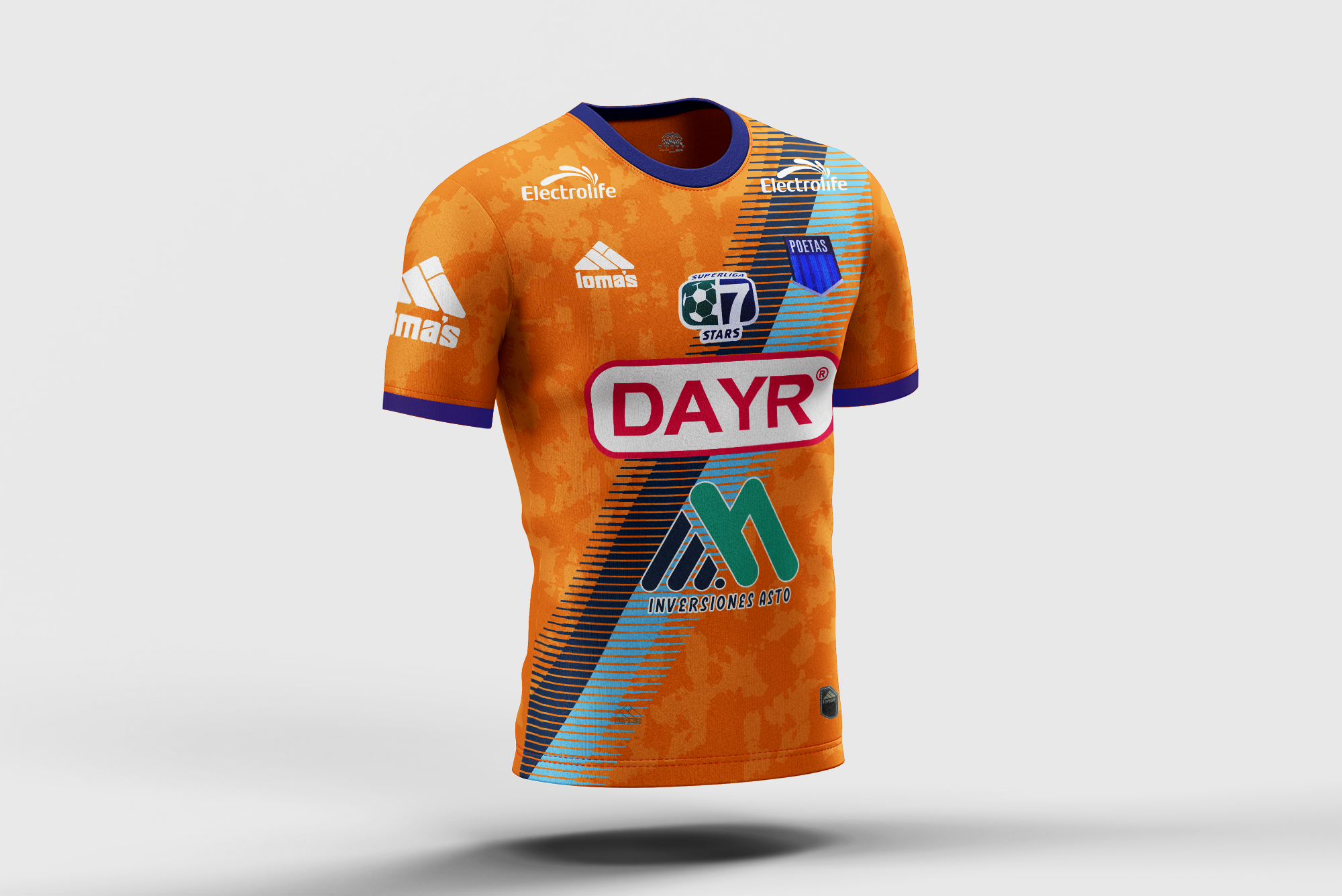 Camiseta Poetas Super Liga Clausura 2025