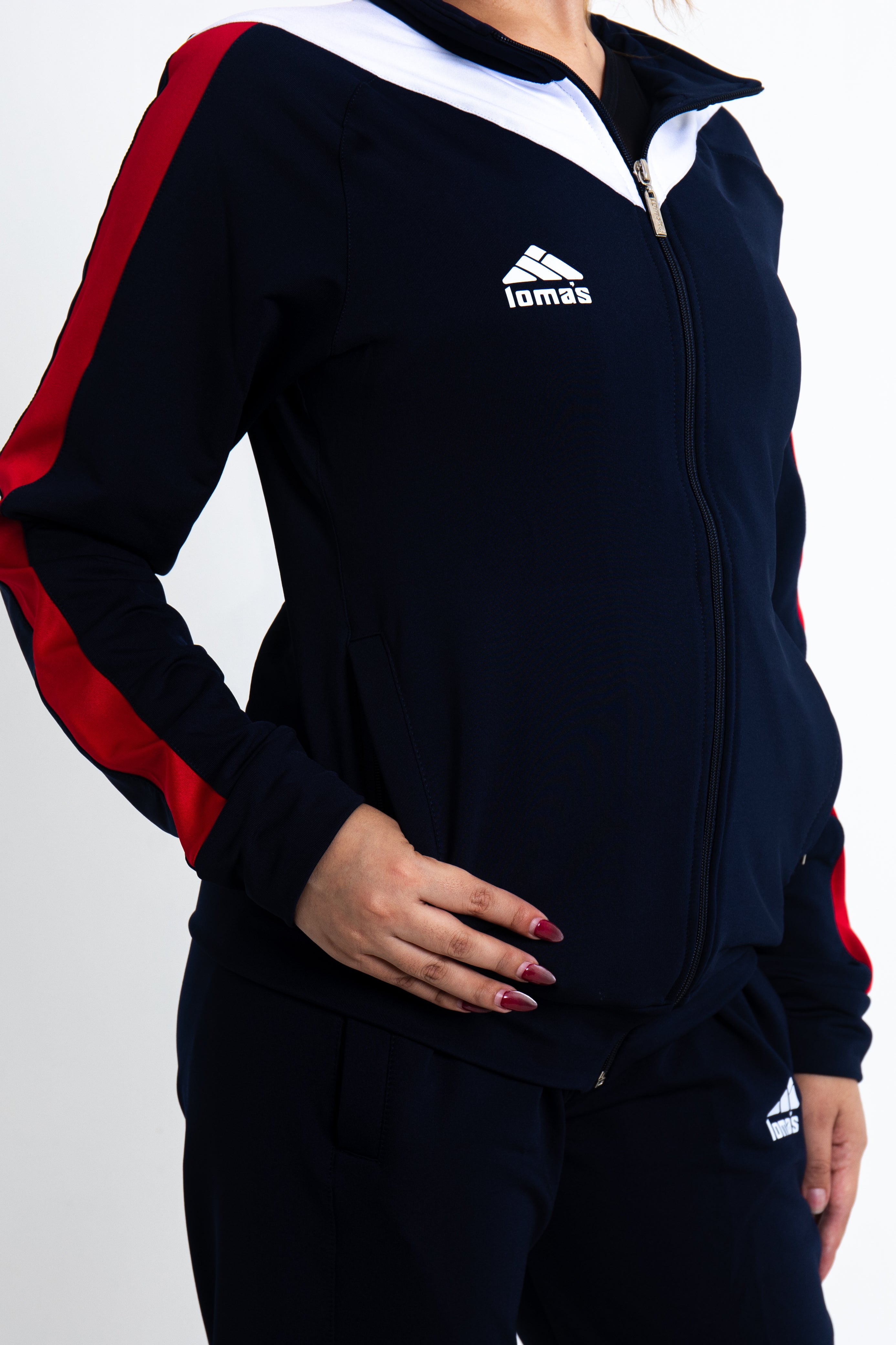 Buzo deportivo Pulse Move Azul Marino - Dama