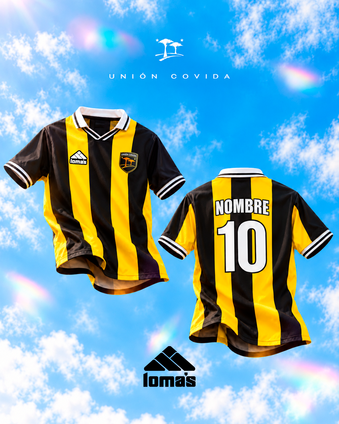 PREVENTA OFICIAL: CAMISETA ALTERNA LOMAS x UNIÓN COVIDA