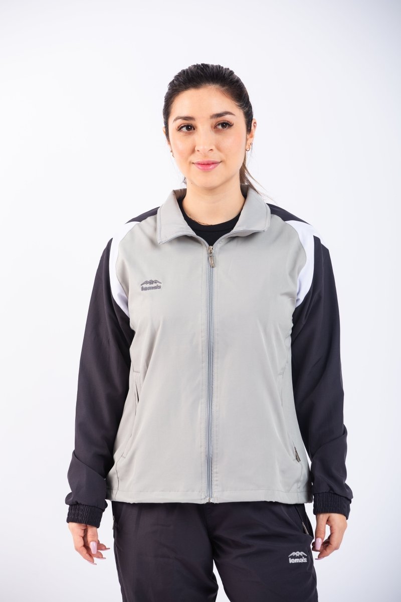 Buzo deportivo lomas Lovely Plomo - Damas - Lomas Sport