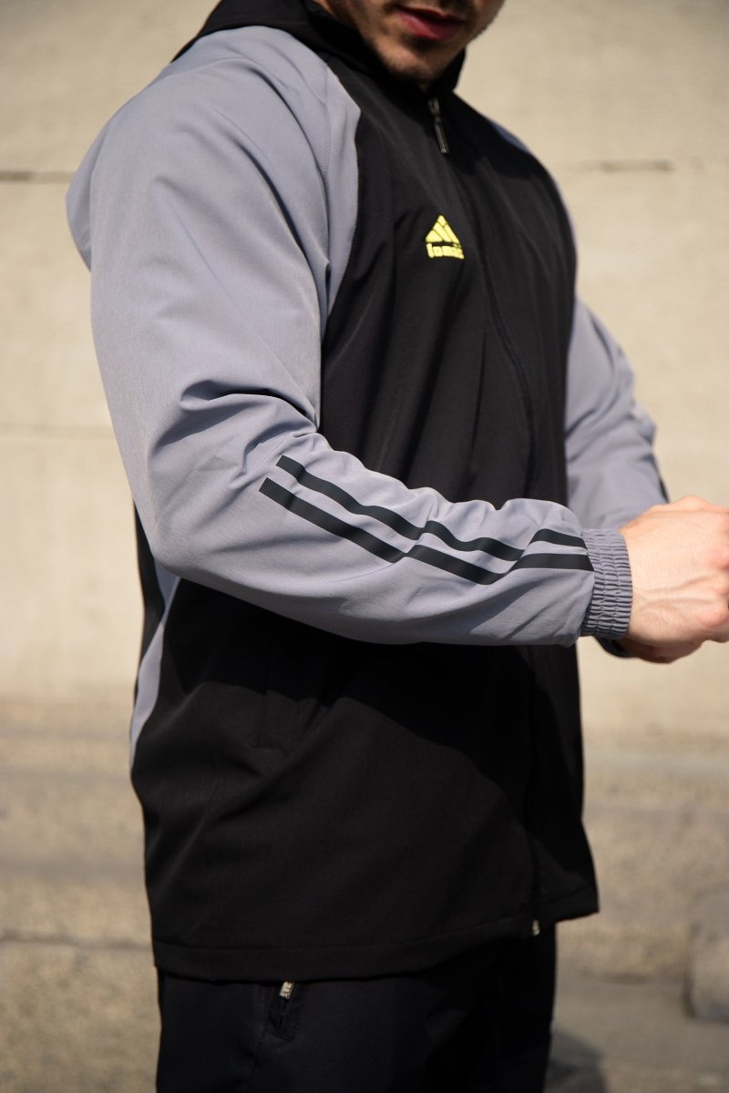 Casaca Vortex Velocity Negro c/ plomo oscuro - Varón - Lomas Sport