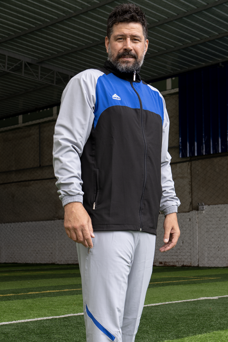 Buzo Deportivo Urban Athlete Plata - Varón