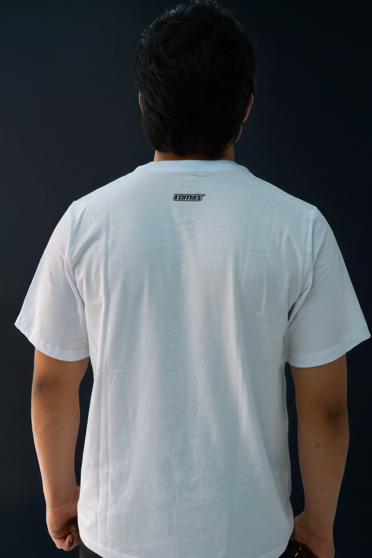 Polo Algodón Lomas Boxy Oversize color Blanco - Varón