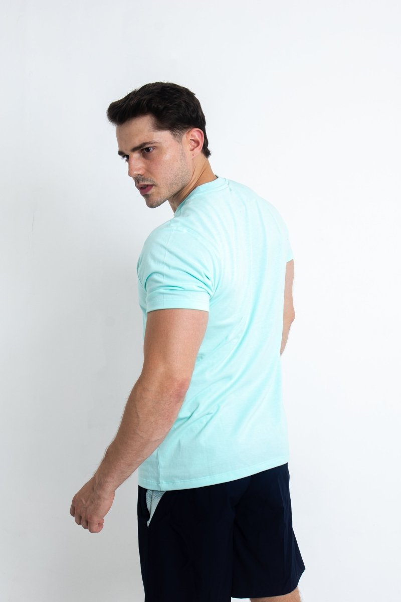 Polo Lomas Cuello redondo Verde Agua - Varón - Lomas Sport