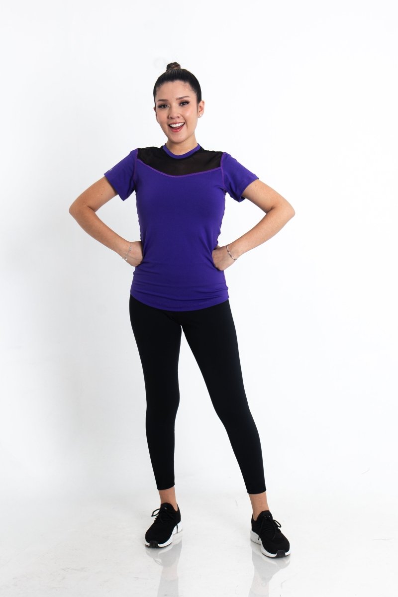 Polo Scuba Fit Morado - Dama - Lomas Sport