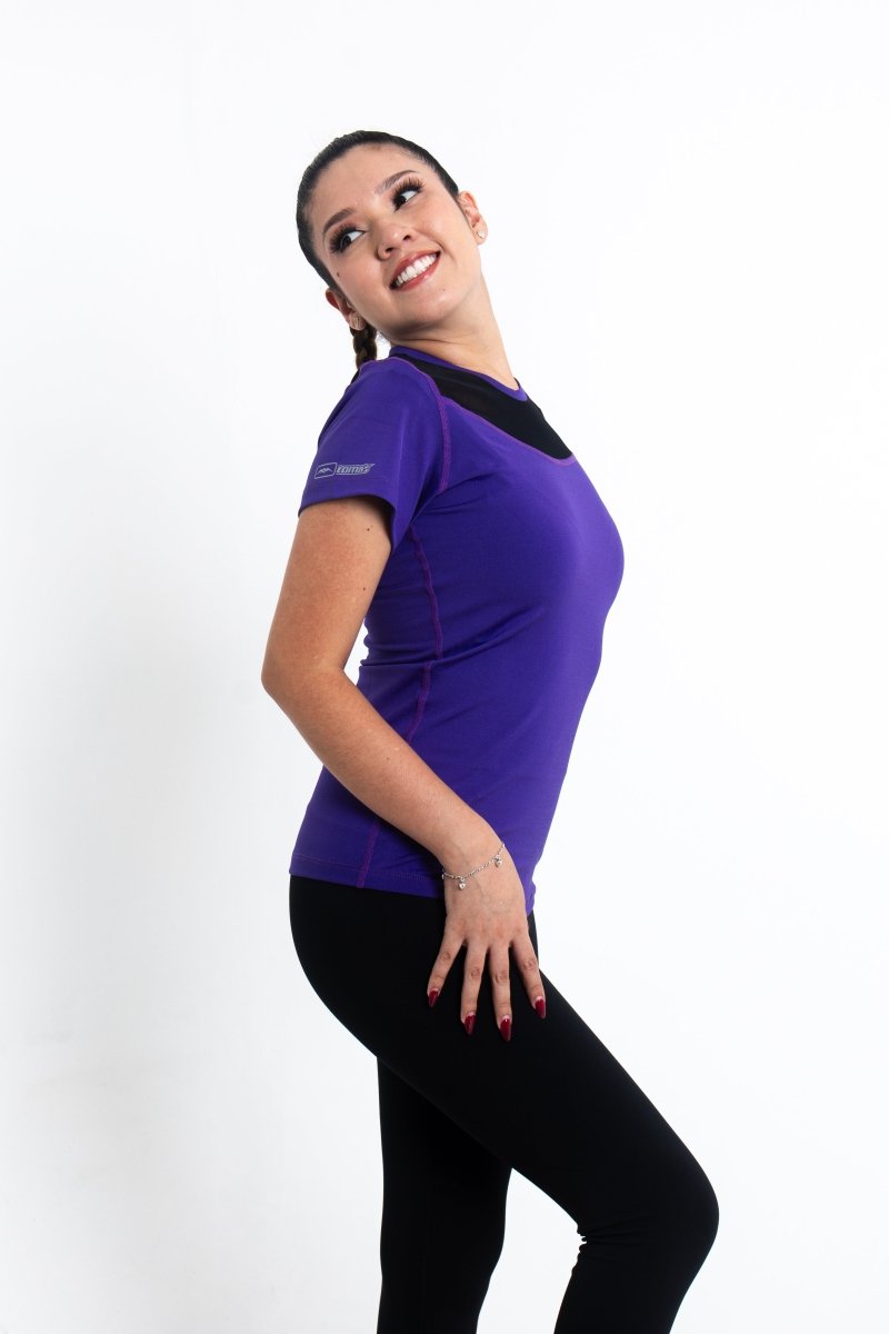 Polo Scuba Fit Morado - Dama - Lomas Sport
