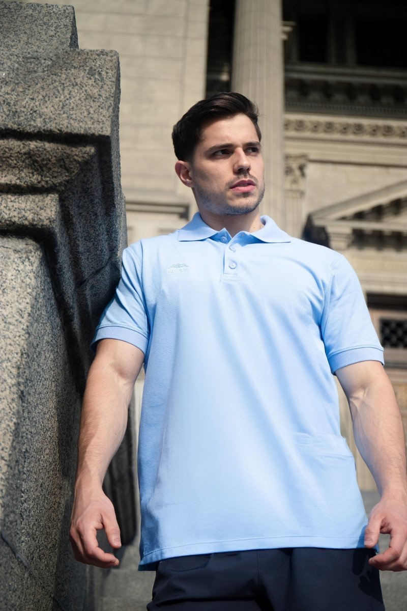 Polos de Algodón Basic Lomas Celeste - Varón - Lomas Sport