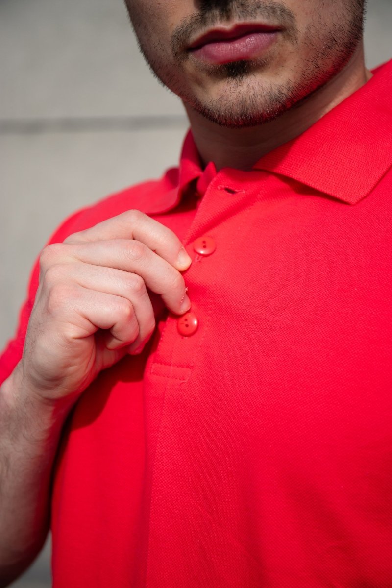 Polos de Algodón Basic Lomas Rojo - Varón - Lomas Sport