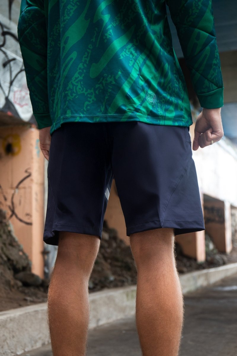 Short Lomas Active Flex Azul Marino c/ Plata - Lomas Sport