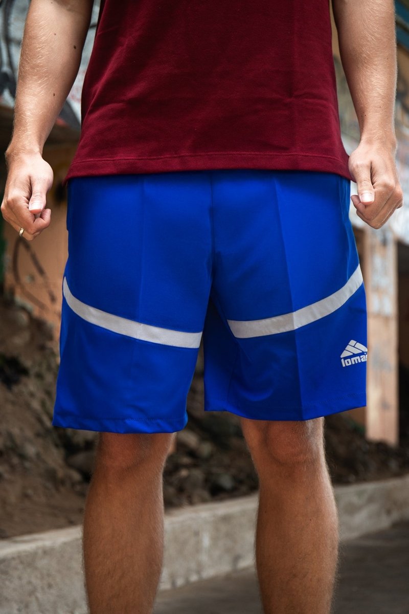 Short Lomas Active Flex Azulino c/ Plata - Lomas Sport