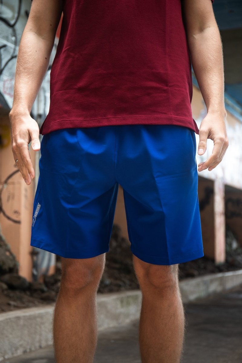 Short Lomas Peak Flex Azulino con cierre - Lomas Sport